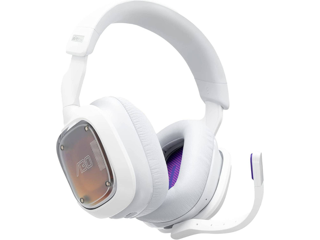 Logitech Astro A30 Lightspeed Wireless Gaming Headset, Bluetooth, Dolby Atmos, Detachable Boom, 27H Battery, USB-C Charging, For PS5, XBox Series XS, Mac, Windows 10/11 & Mobile, White | 939-001994 Logitech Astro A30 Lightspeed Wireless Gaming Headset, Bluetooth, Dolby Atmos, Detachable Boom, 27H Battery, USB-C Charging, For PS5, XBox Series XS, Mac, Windows 10/11 & Mobile, White | 939-001994
